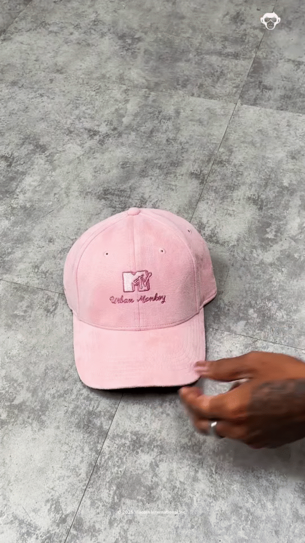 Two-Tone Baseball Cap with Bold Front Embroidery - Image 5