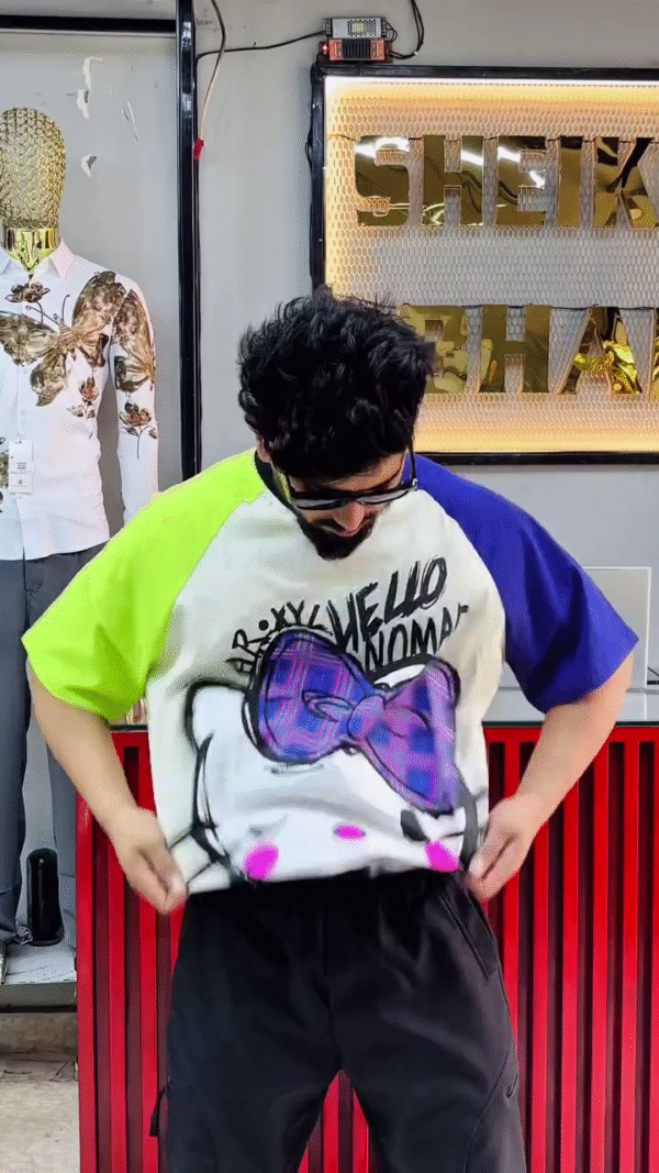 Goofy Vibes Oversized Cartoon Tee – Streetwear Edition - Image 5