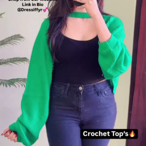 🌈 Cozy Crochet Shrug