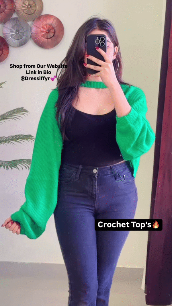🌈 Cozy Crochet Shrug