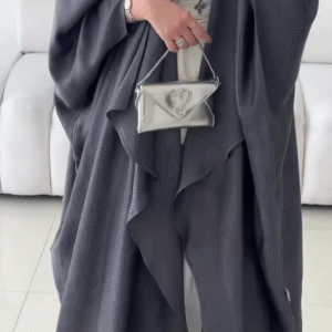 🖤 Moonstone Noir Abaya