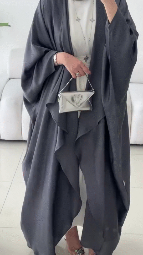 🖤 Moonstone Noir Abaya