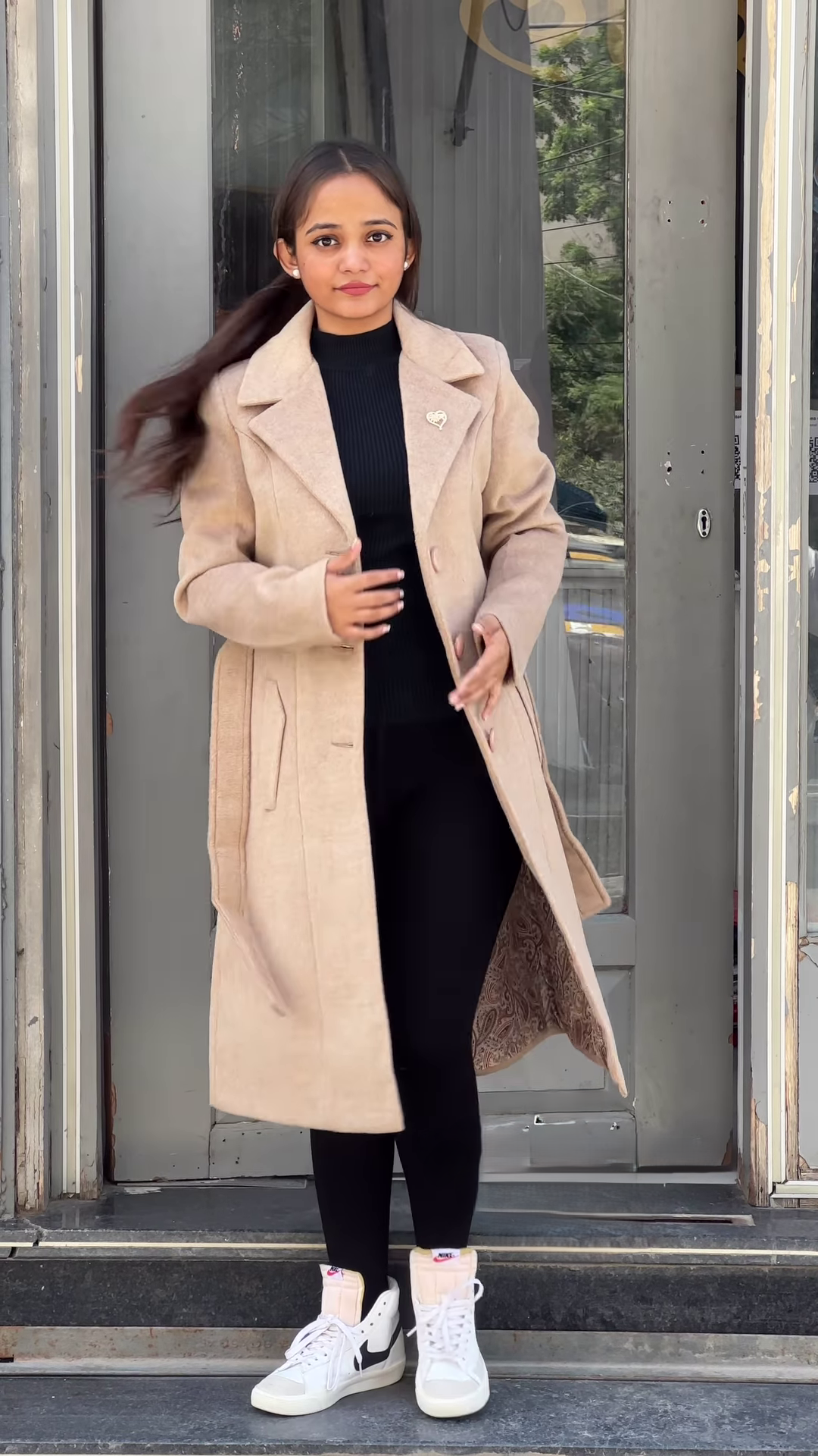 π Luna Crest: Structured Overcoat & Monochrome Base Set - Image 2