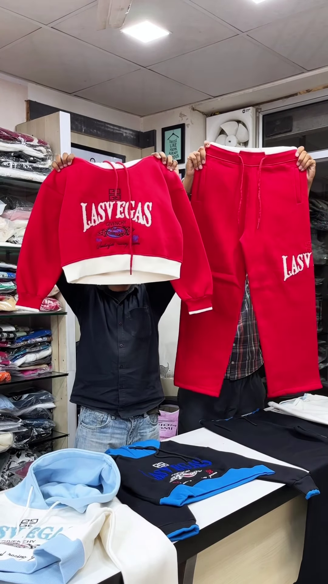 π₯ Stylish White & Red Tracksuit Set β Perfect Blend of Comfort & Fashion β€οΈπ - Image 2