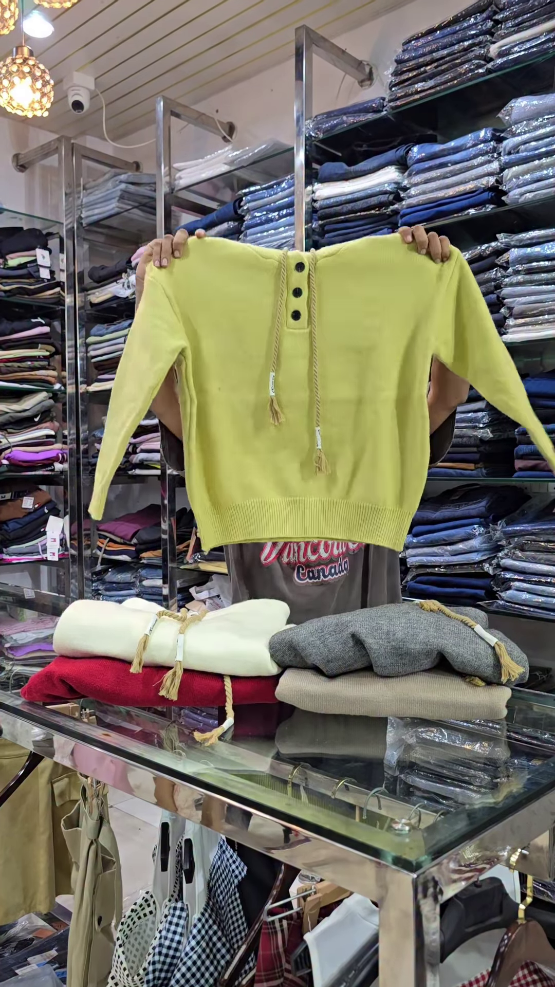 β¨ Cozy Charm β Buttoned Knit Sweater Collection π§Ά